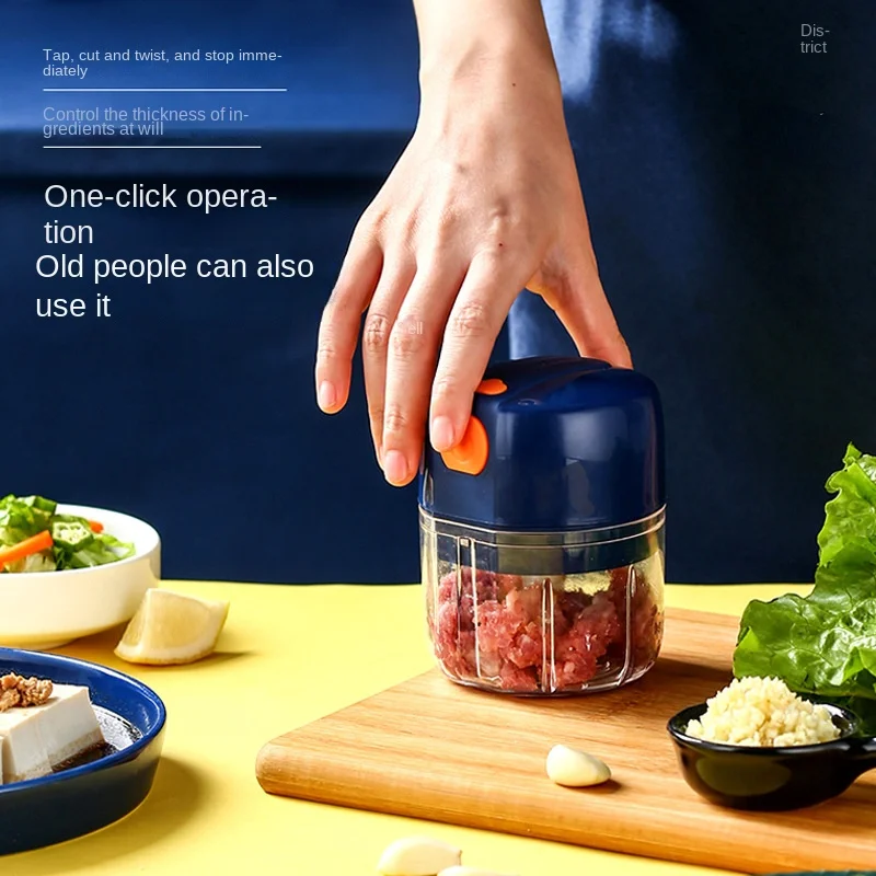 

Кухонная чесночная машина, электрическая брикет, бытовая ручная машина для перемешивания, резки, прессования чеснока, чесночная машина