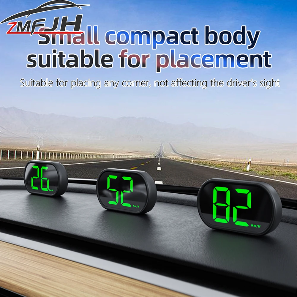 Автомобильный GPS-дисплей интеллектуальный цифровой GPS-спидометр большой шрифт