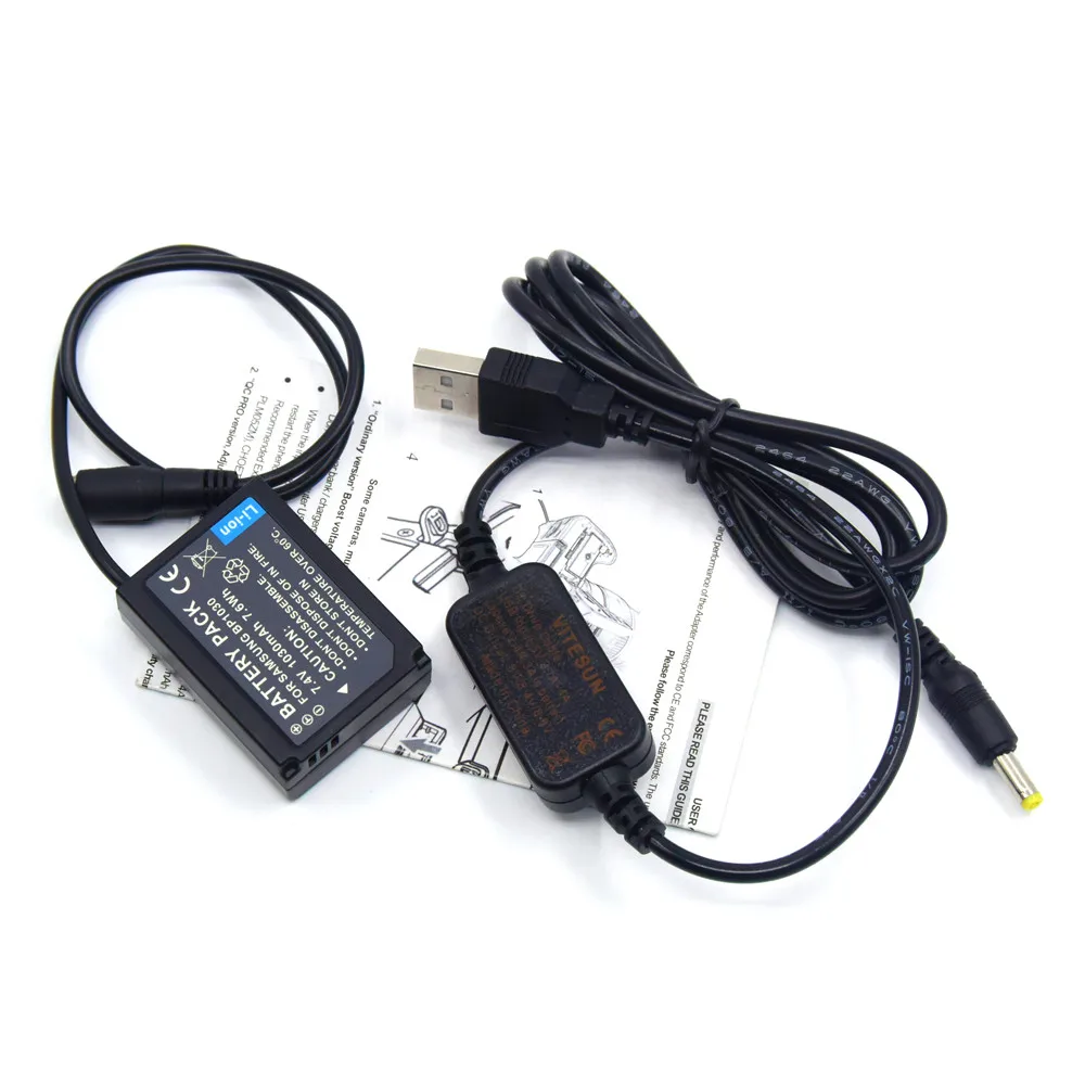 USB-кабель адаптера питания BP1030 фиктивная батарея муфта постоянного тока для