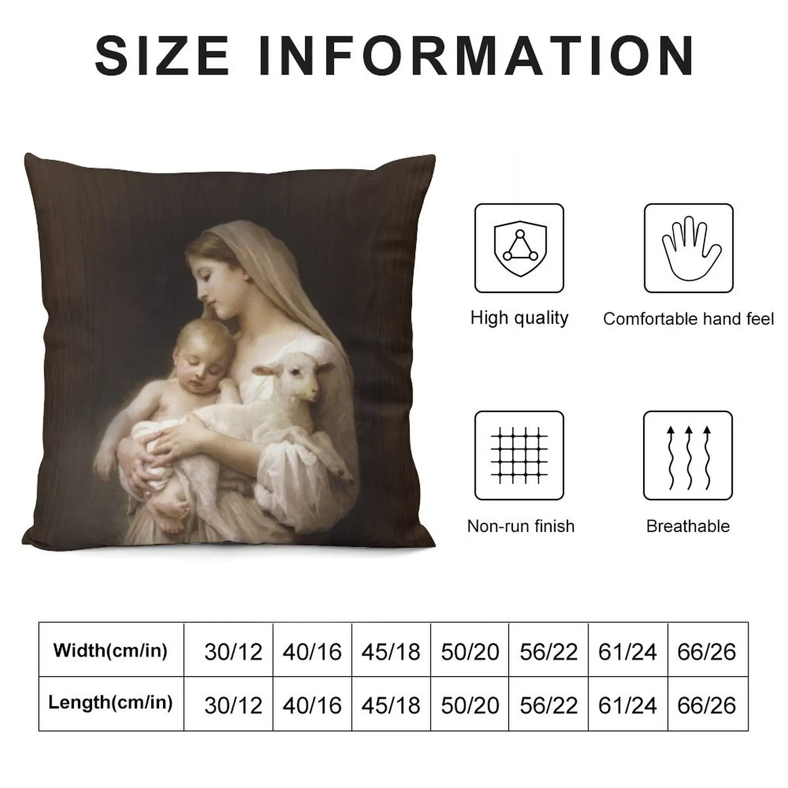 Мама с ребенком и овечьей кожей родная христианская женщина коричневый