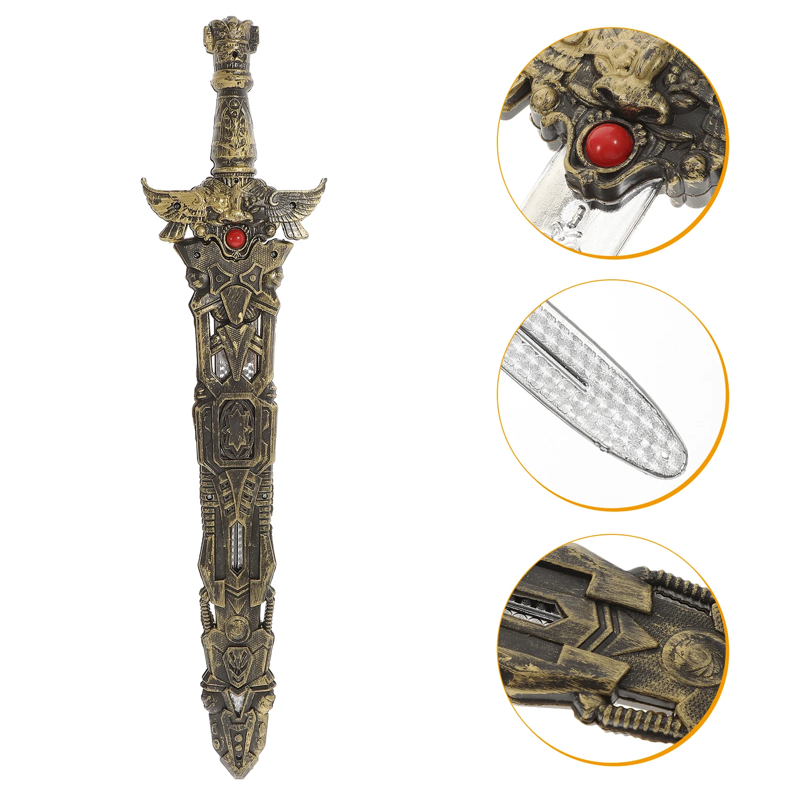 

Toyhalloween Costumeaccessorykatana Toys Samurai Training Props Prop Knight Kids Warrior Pretend Play Prince Medieval Kung