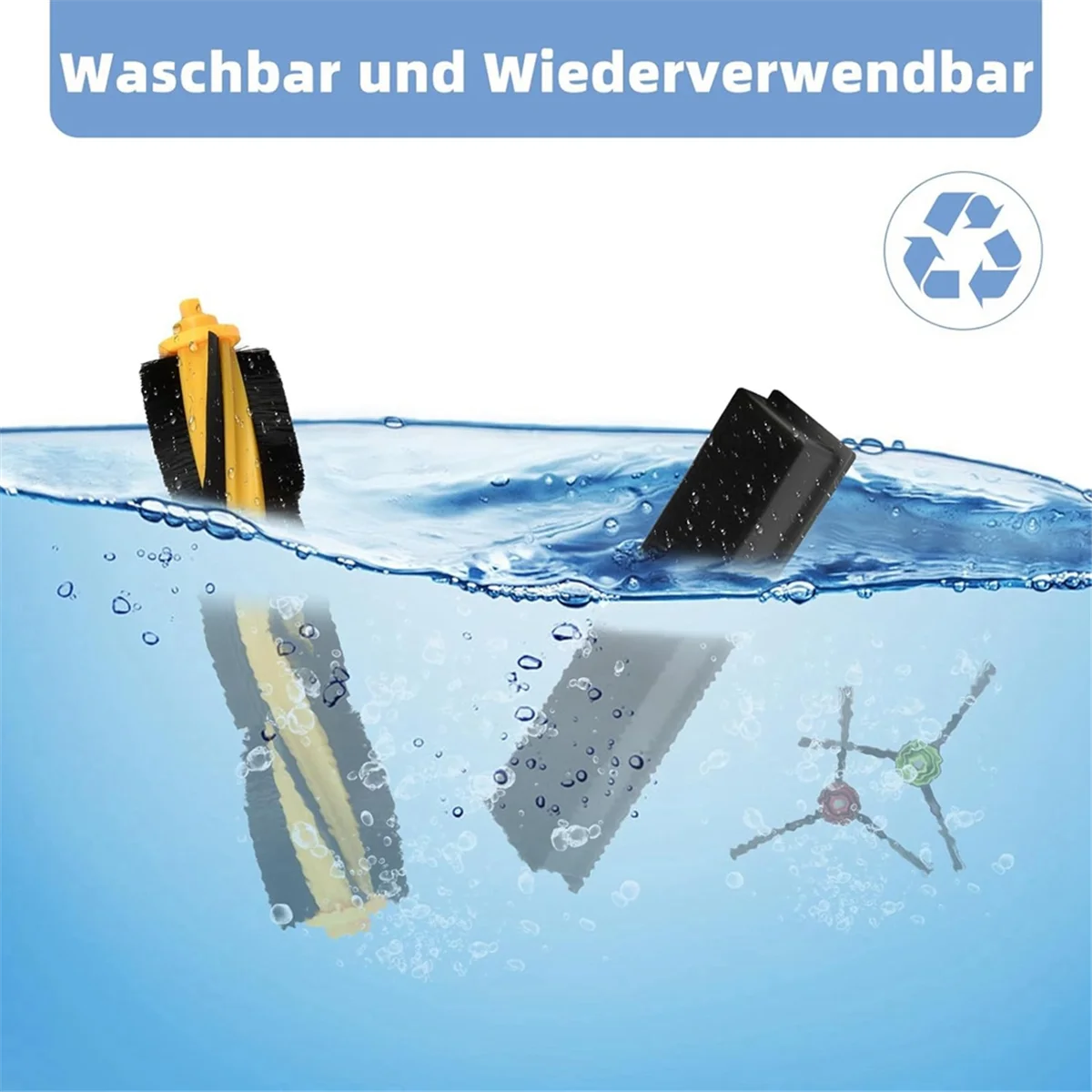 Для Ecovacs Deebot N8 / N8+ Pro Pro+ T9 T9+ N10+ OZMO 950/920 T8 T8+ Основная боковая щетка Hepa-фильтры