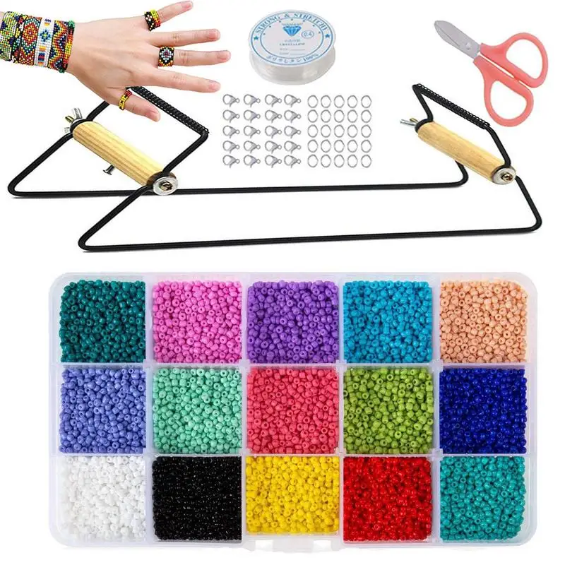 

Набор Бусин Loomss, бусины Loomss для ювелирных изделий, материалы для бисероплетения, наборы бусин для взрослых Loomss, бусины, принадлежности для создания брелока