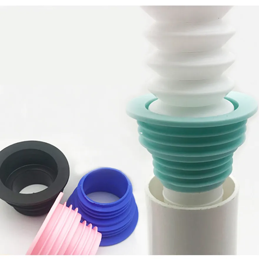 

Kitchen Washing Machine Insect Proof Pipe Connector Sewer Pipe Seal Ring Sealing Cover Anti-odor Floor Drain Plug Sealing Plug