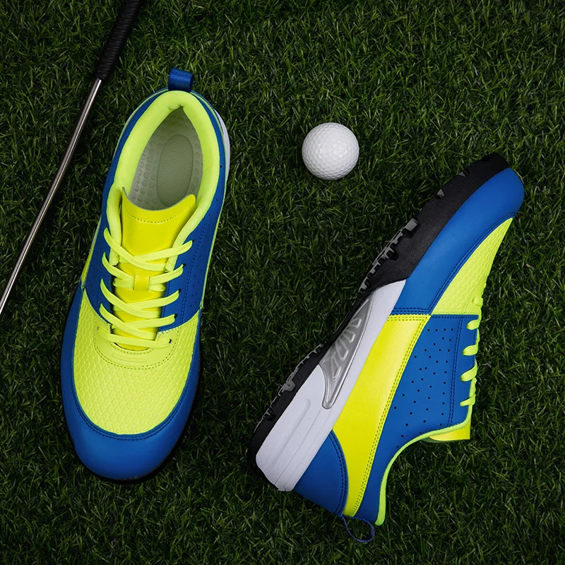 Men Golf Shoes Professional Golfer Sport Sneakers Athletics Golf Turf Grass Women Golfing Shoes Walking Sneakers