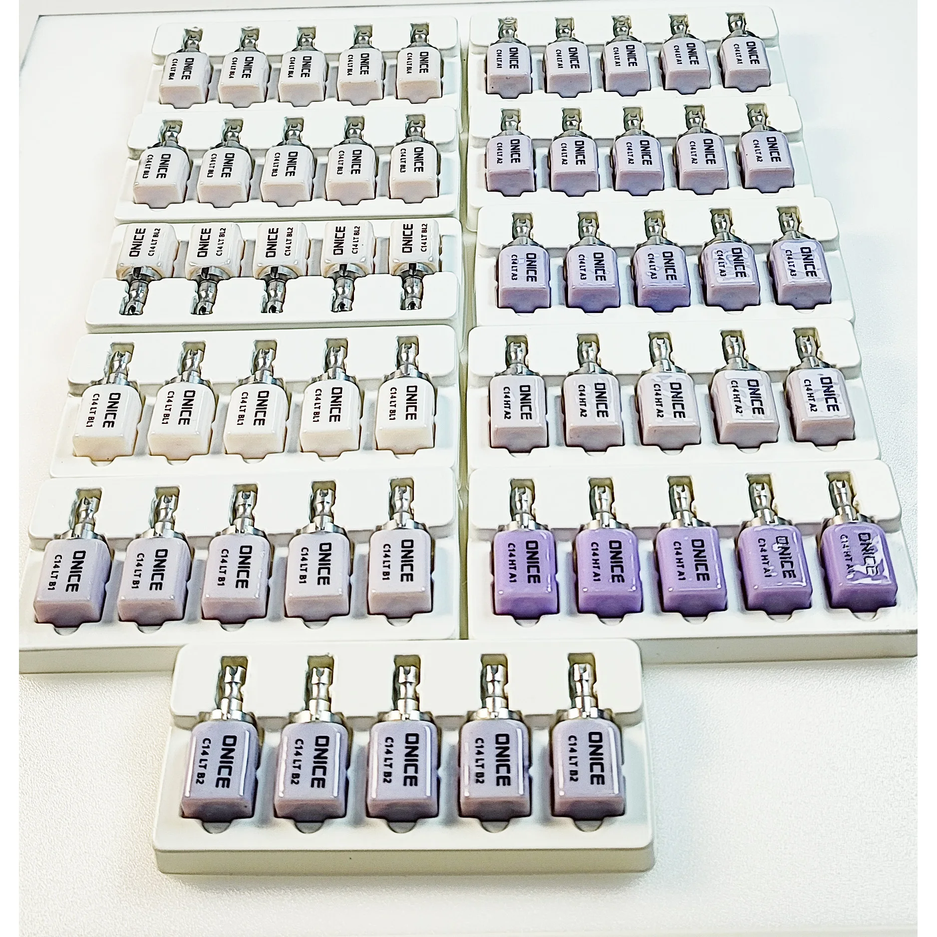 5 шт./кор. ONICE стоматологические стеклянные керамические блоки C14 18*15*13 мм CAD/CAM