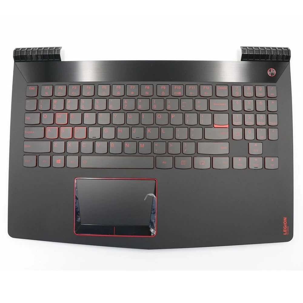 

New For Lenovo Legion R720-15 Palmrest Touchpad Cover Keyboard US Black R720 with backlit