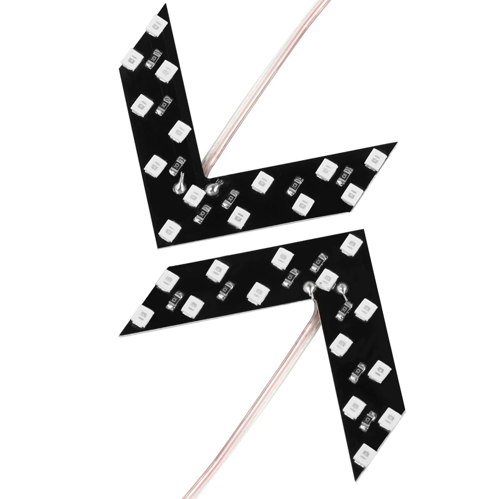 2 шт. Светодиодные Автомобильные Зеркала заднего вида указатели поворота для hyundai