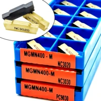 premium quality mgmn400 m nc3020 3030 pc9030 original grooving carbide inserts parting and grooving tools