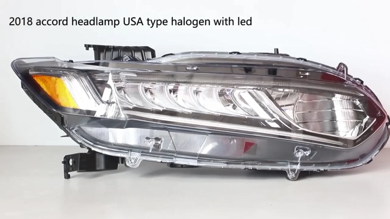 

New Car Accessories Car Light Lamp LED Front Headlight For Honda Accord 2018 - 2019 DOT Approved Head Lamp