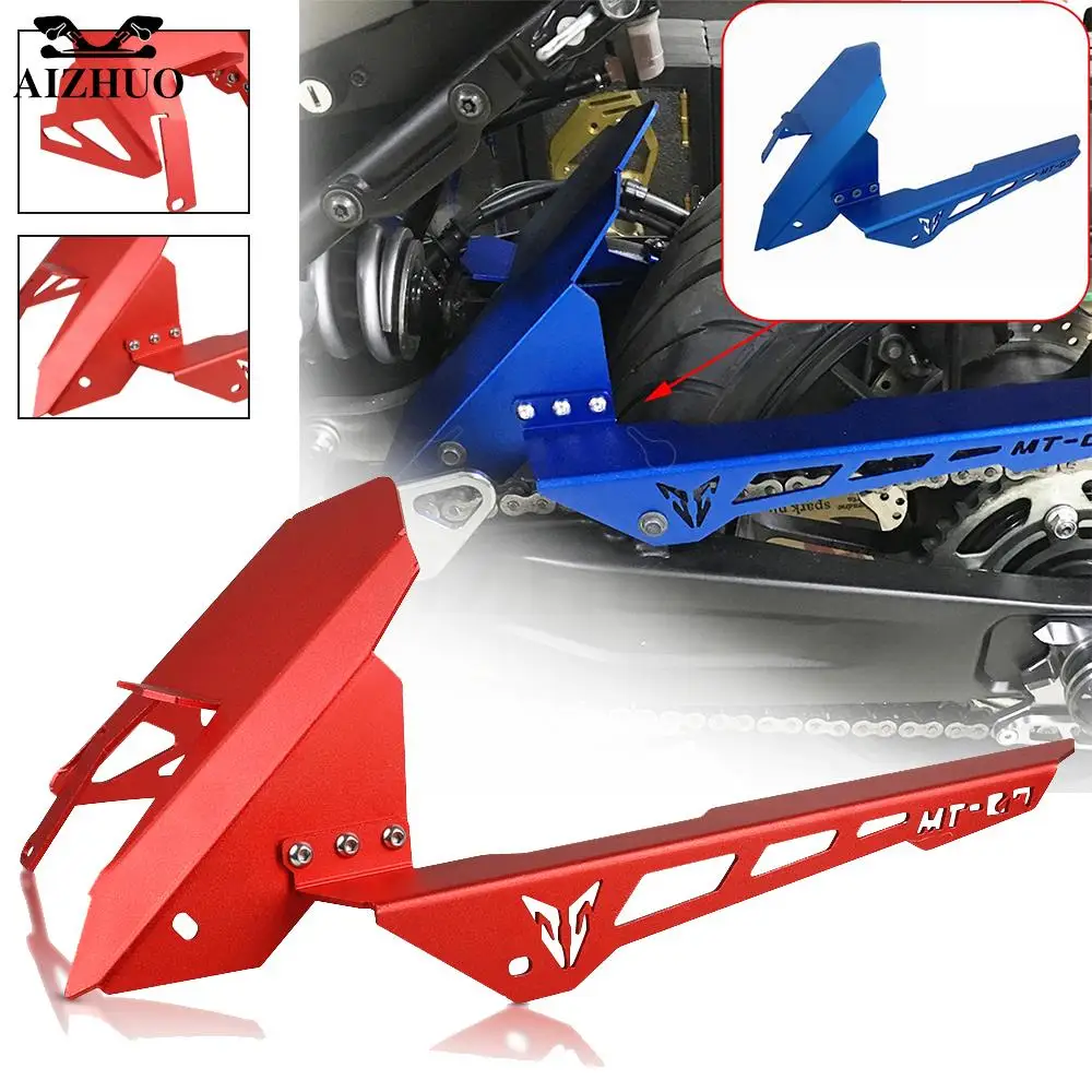 

Motorcycle Fender For YAMAHA MT-07 Tracer 2016 2017 2018 2019 MT 07 MT07 FZ-07 FZ FZ07 Mudguard with Chain Guard Cover Protector