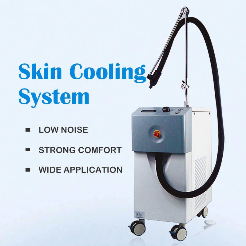 

New Pain Release Skin Cooling System Cryo Treatment Low Temperature Comfortable Beauty Machine for Commercial