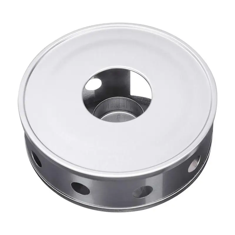 

Portable Stainless Steel Tea Warmer Stand Warmer Heat-resistant Tea Warmers Trays Stable Anti-rust For Hot Milk Coffee Water