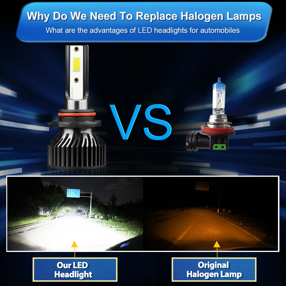 Roadsun 4 шт. 6000 лм фотолампа высокой мощности H1 HB3 Turbo Lamp 2006 K Автомобильная для INFINITI (US)