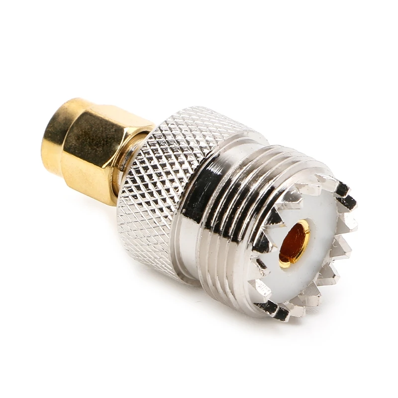 

2022 New SMA Male To UHF Female RF Coaxial Connector Adapter SO-239 SO239