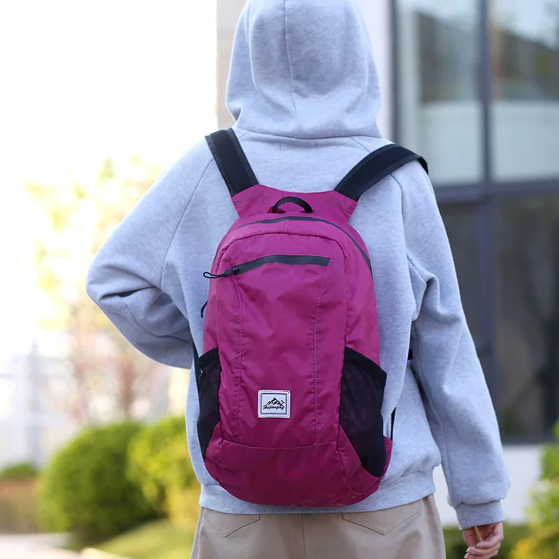 Складной рюкзак портативная Ультралегкая складная сумка для спорта на открытом