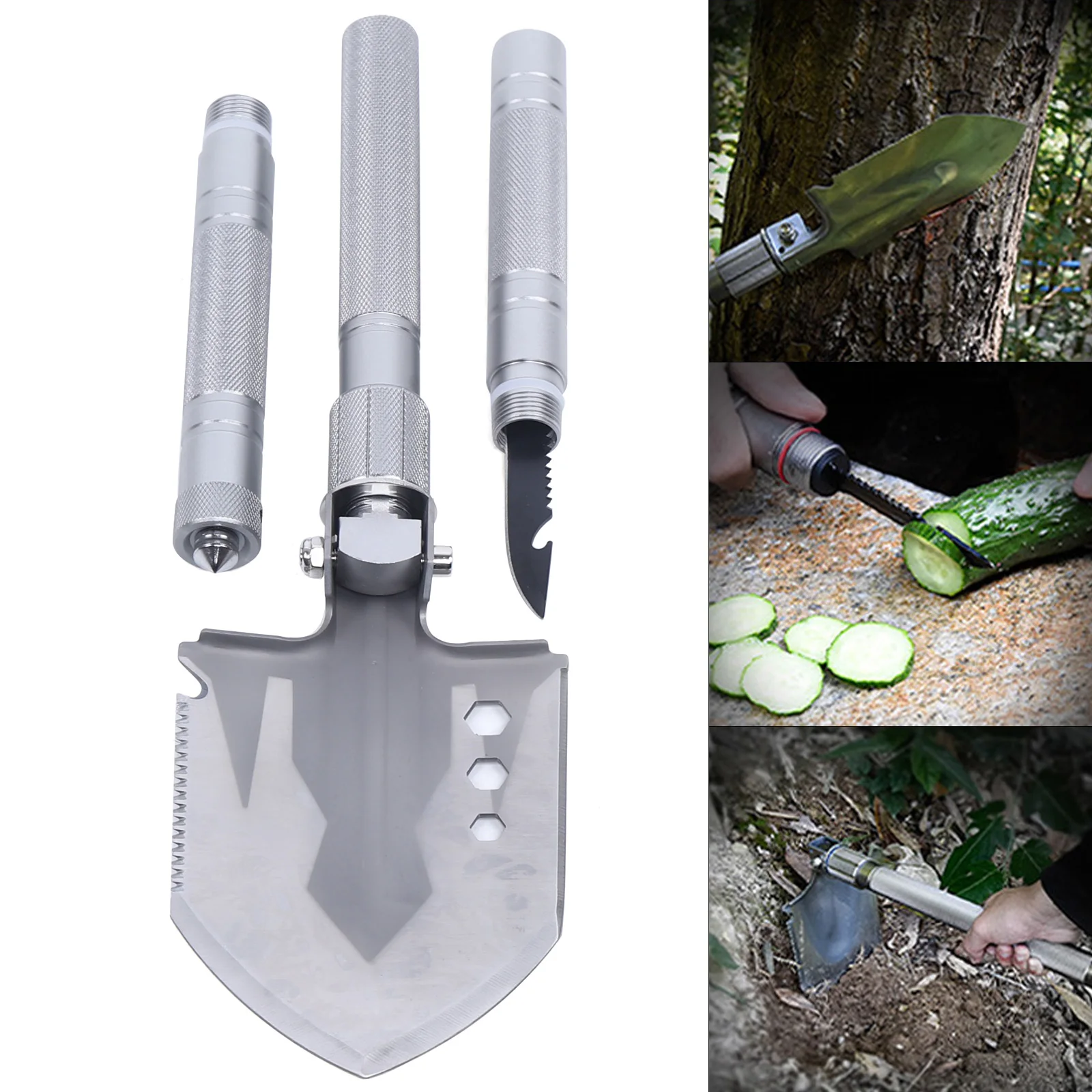 

3CR13 Multifunction Shovel Folding Spades Military Shovel for Camping Outdoor Garden