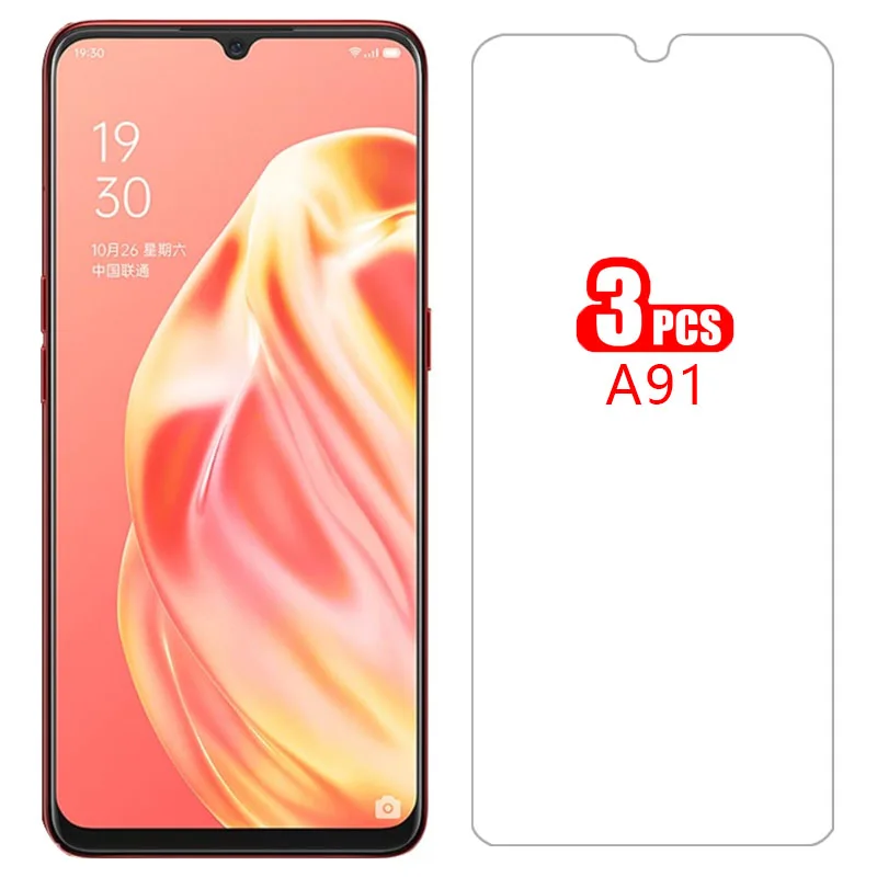 

case for oppo a91 cover screen protector tempered glass on oppoa91 a 91 91a 6.4 protective phone coque bag 360 opp opo oppo91a