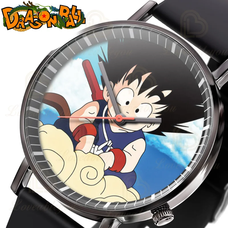 

Dragon Ball Watch Muten-Roshi Men Women Unisex Clock Boys Teens Fashion Wristwatches Casual Anime Figure Toys for Children Gift