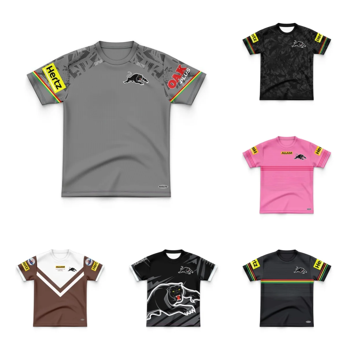 Джерси Penrith Panthers 2024 года — серые-Детские