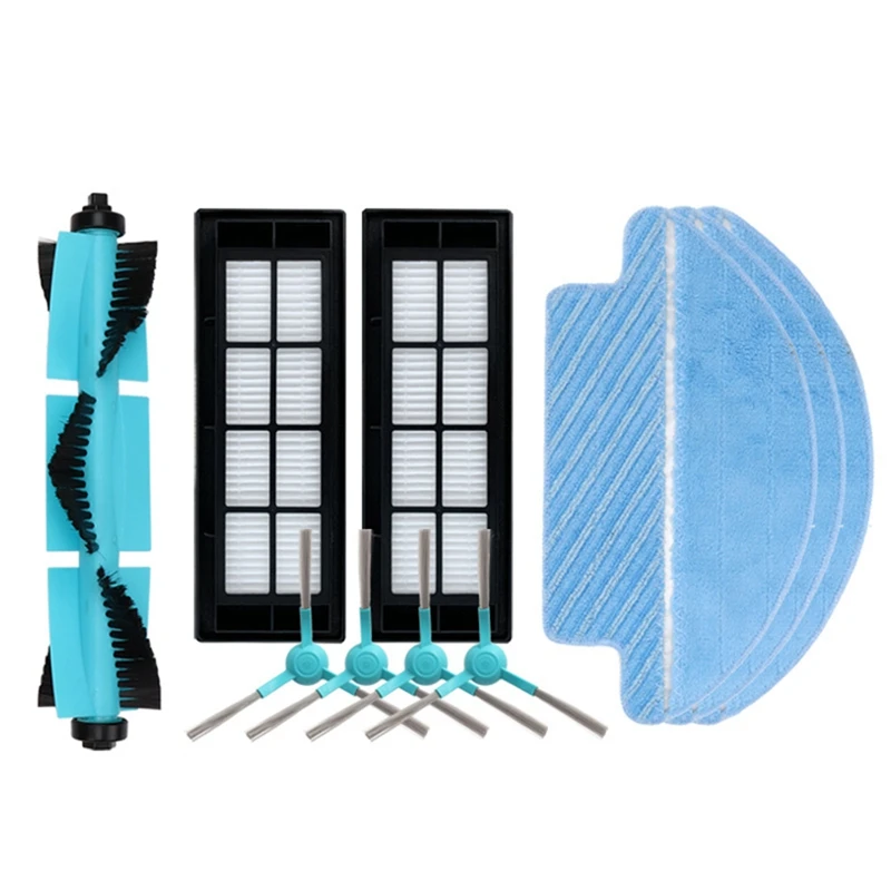 

EAS-фильтр, боковая щетка, основная щетка, тряпки для швабры Yunmi 1X, сменные детали для подметания и тяги интегрированного робота vc03-JG