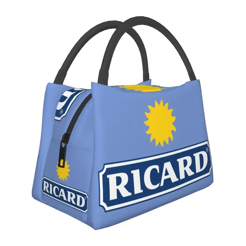 

Изолированные пакеты для ланча Ricard для кемпинга, путешествий, многоразовый охладитель, термальный Ланч-бокс для женщин