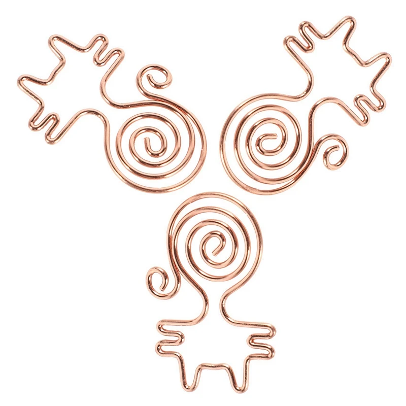 

Rose Gold 24Pcs/Box Kawaii Cat Paper Clips Bookmark Planner Tools Scrapbooking Tools Binder Paper Clip