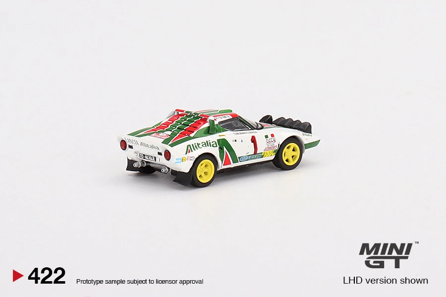 Мини GT 1:64 Lancia Stratos HF 1997 Rally MonteCarlo Winner #1 MGT00422-CH LHD Oct