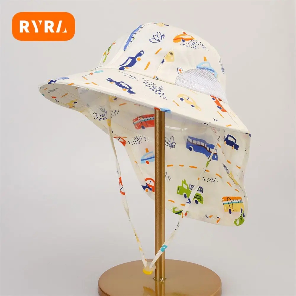 

Adjustable Wide Brim Convenient To Carry Comfortable And Smooth Sunshade And Sunscreen Anti Wrinkle Hats Baby Sun Hat Round Top