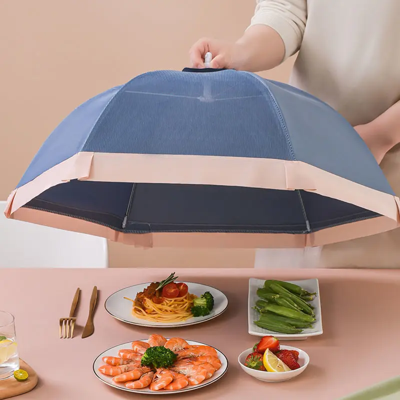 

2022 Vegetable Cover Folding Household Dining Table Cover Vegetable Cover Foldable Table Top Meal Cover Dish Cover Vegetable