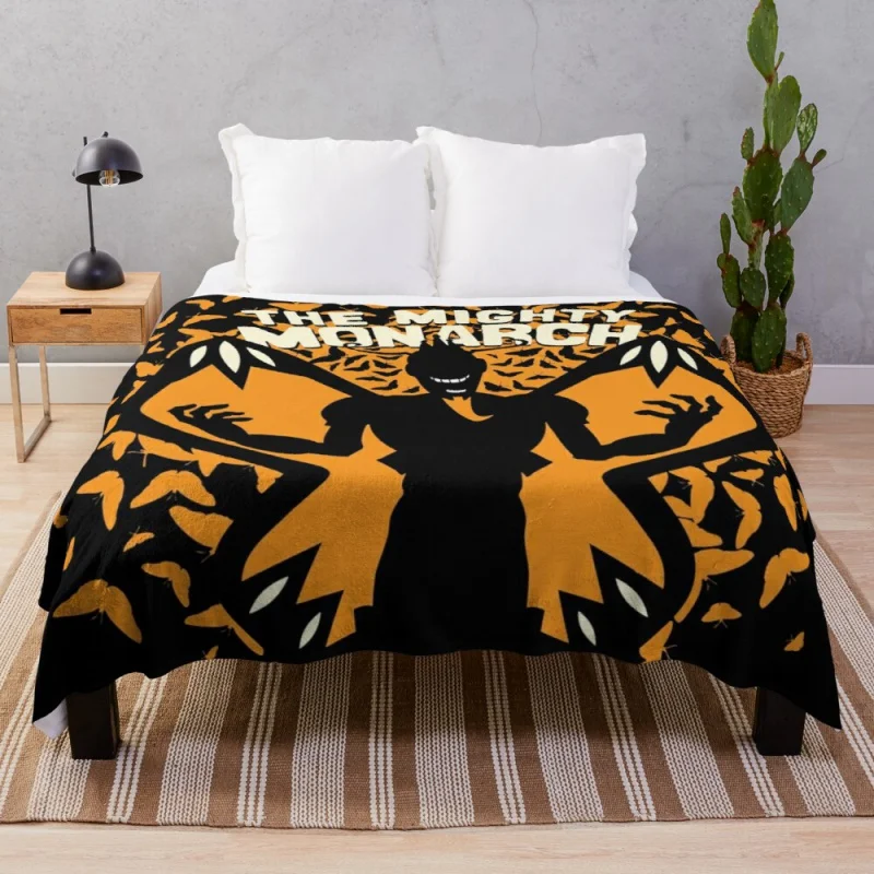 

The Mighty Monarch - Venture Bros Team Monarch Throw Blanket Ultra-Soft Micro Fleece Cotton Knit Blanket Large Blanket