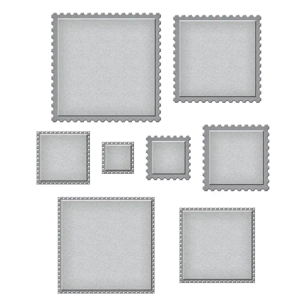 

Lace Square Postage Metal Cutting Dies DIY Scrapbooking Paper Cards Handmade Album Greeting Blade Embossing 2023 New Arrivals