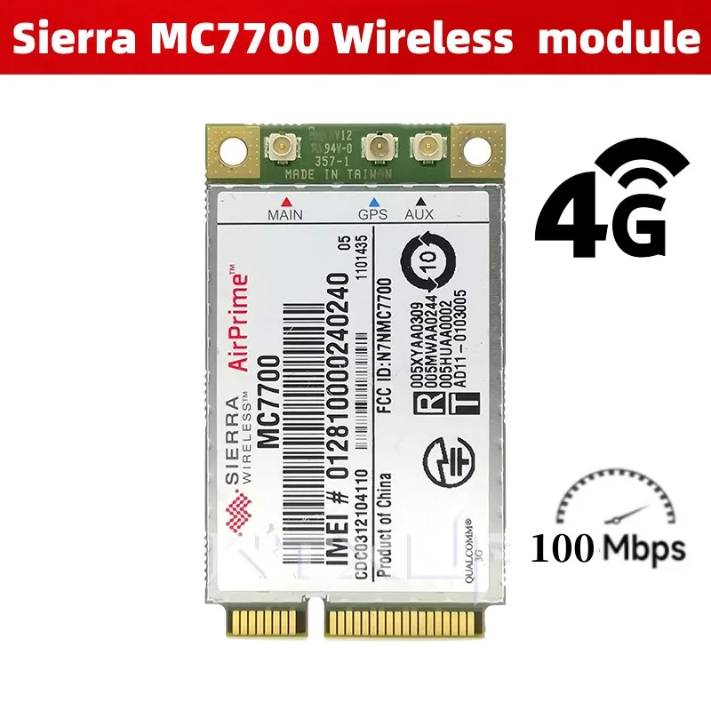 Мини PCI-E 3G/4G WWAN GPS модуль Sierra MC7700 3G HSPA LTE 100MBP Беспроводная WLAN карта разблокированная