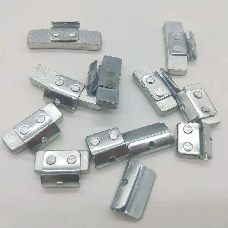 

10Pcs Iron hook wheel balance block25g small tyre balance block knock type hook weight block The tire weight