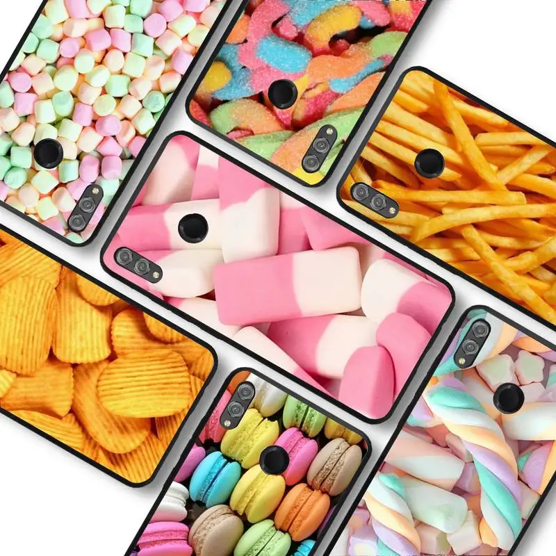 

Food French Fries Sweets Phone Case for Redmi 8 9 9A for Samsung J5 J6 Note9 for Huawei NOVA3E Mate20lite cover
