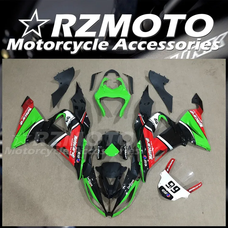 

Новый комплект обтекателей из АБС-пластика подходит для Kawasaki Ninja ZX-6R 636 599 2013 2014 2015 2016 2017 2018 13 14 15 16 17 18 Зеленый Красный 99