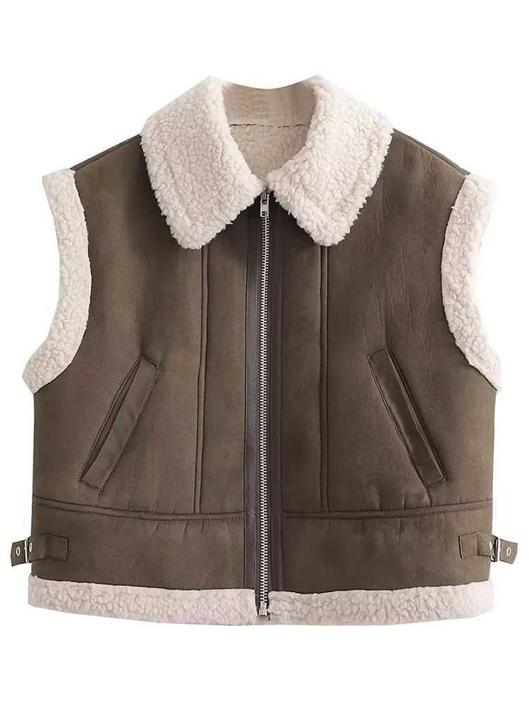 Рисунок 5 - Женский Повседневный жилет KBQ из овечьей шерсти