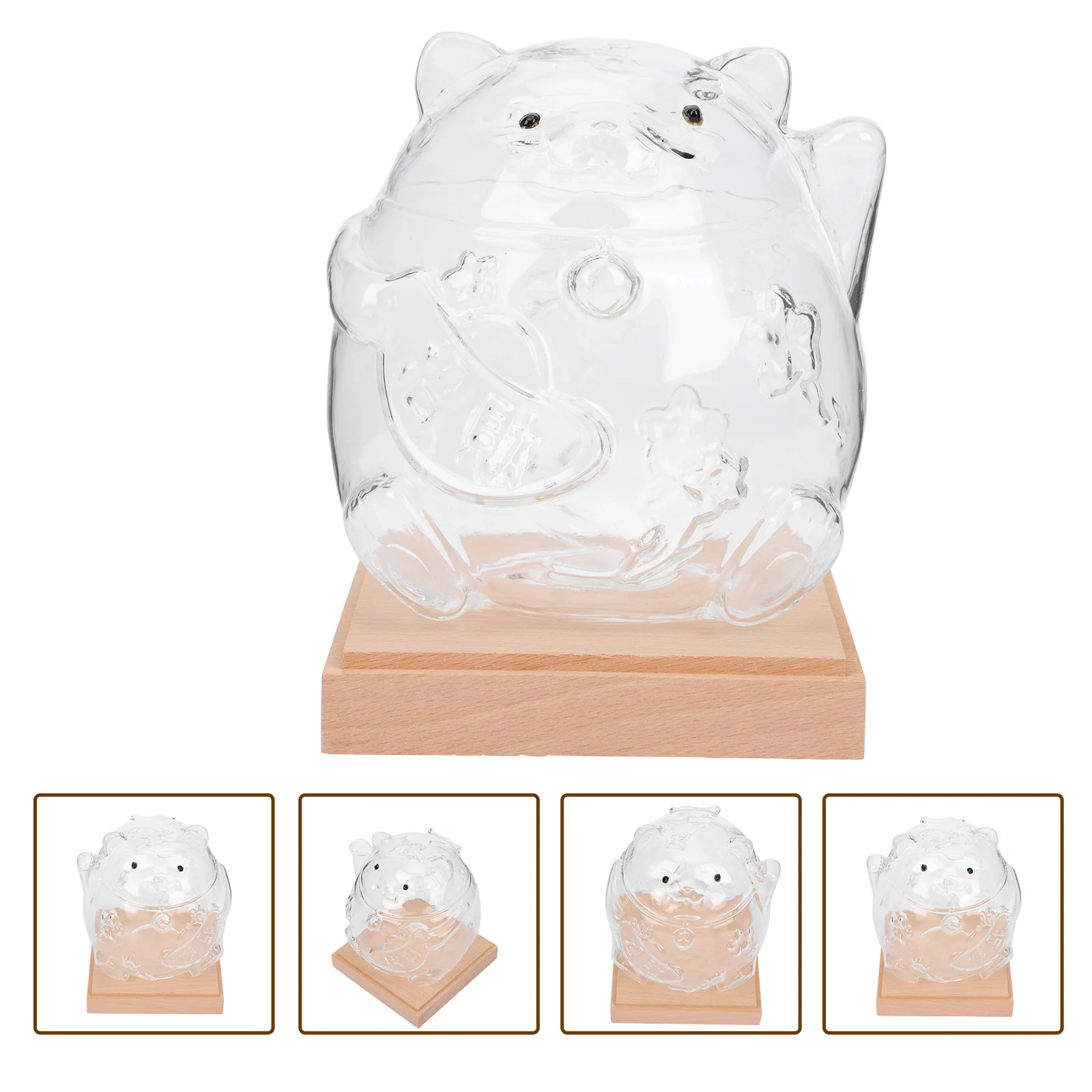 

Креативная стеклянная банка для хранения в форме героев мультфильмов