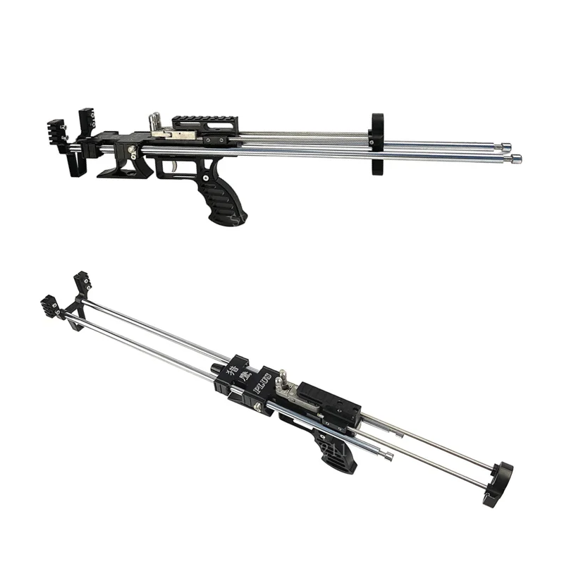 

New Powerful 8-hole Telescopic Long Rod Hunting Slingshot Shooting Game Powerful Precision Catapult Outdoor Sports Toy