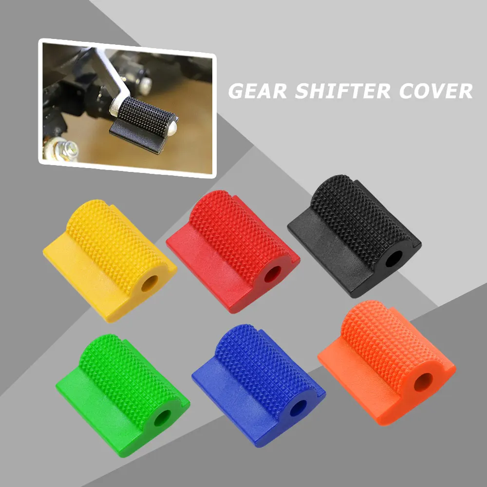 

NEW Motorcycle Part Shift Gear Lever Pedal Rubber Cover Shoe Protector Foot Peg Toe Gel For YAMAHA TENERE 700 900 TRACER GT ABS
