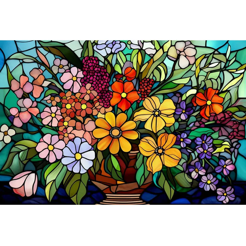 

Sunature Diamond Painting Art Full Square Round Drills Flowers Diamond Painting Kits