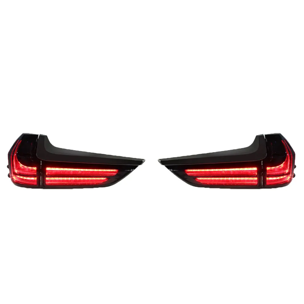 

Пара автомобильных фонарей для Lexus 2016-2022 LX570, динамический задний фонарь, задний противотуманный фонарь, указатель поворота, задний ход и тормоз в сборе