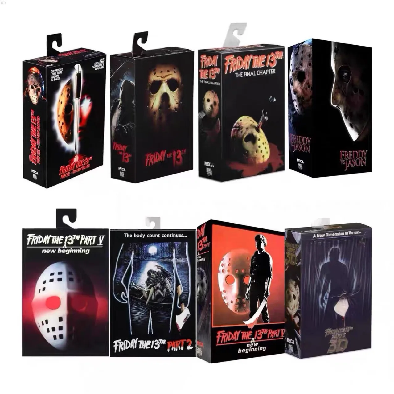 Коллекционная шарнирная фигурка Neca: Джейсон и Кожаный Человек (Хэллоуин, Ужасы) – полностью подвижные коллекционные модели для демонстрации (art.: 3920da98c62ec) - 3920da98c62ec
