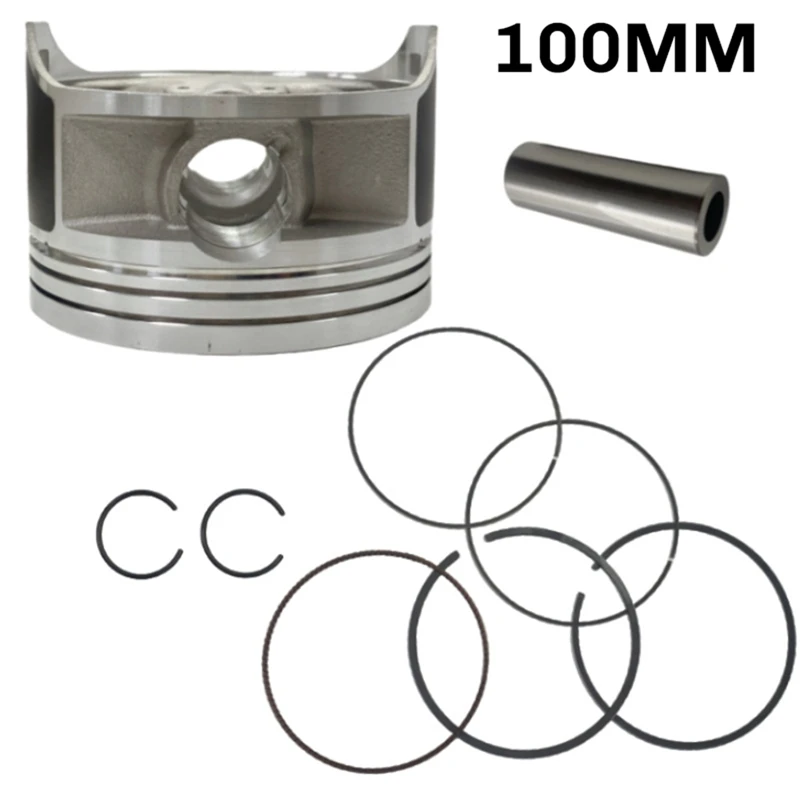 Комплект деталей поршня двигателя 100 мм прокладок цилиндра для Kawasaki KLR 650 KLR650 Tengai