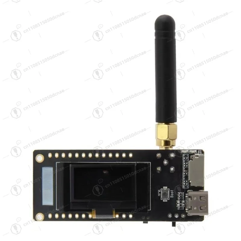 Фото Плата разработки T3S3 V1.0 ESP32-S3 LoRa SX1280 2.4G с модулем Wi-Fi, Bluetooth и беспроводным подключением, 0.96-дюймовым OLED-дисплеем и разъемом Type-C №4