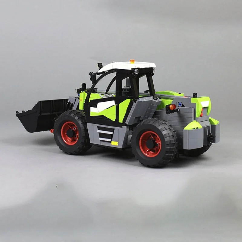 Фото 1408 деталей MOC CLAAS Scorpion 756 Техническая модель Конструктор Строительные блоки Подарок на Рождество Художественные кирпичики Подарок на день рождения 3D-конструктор №4