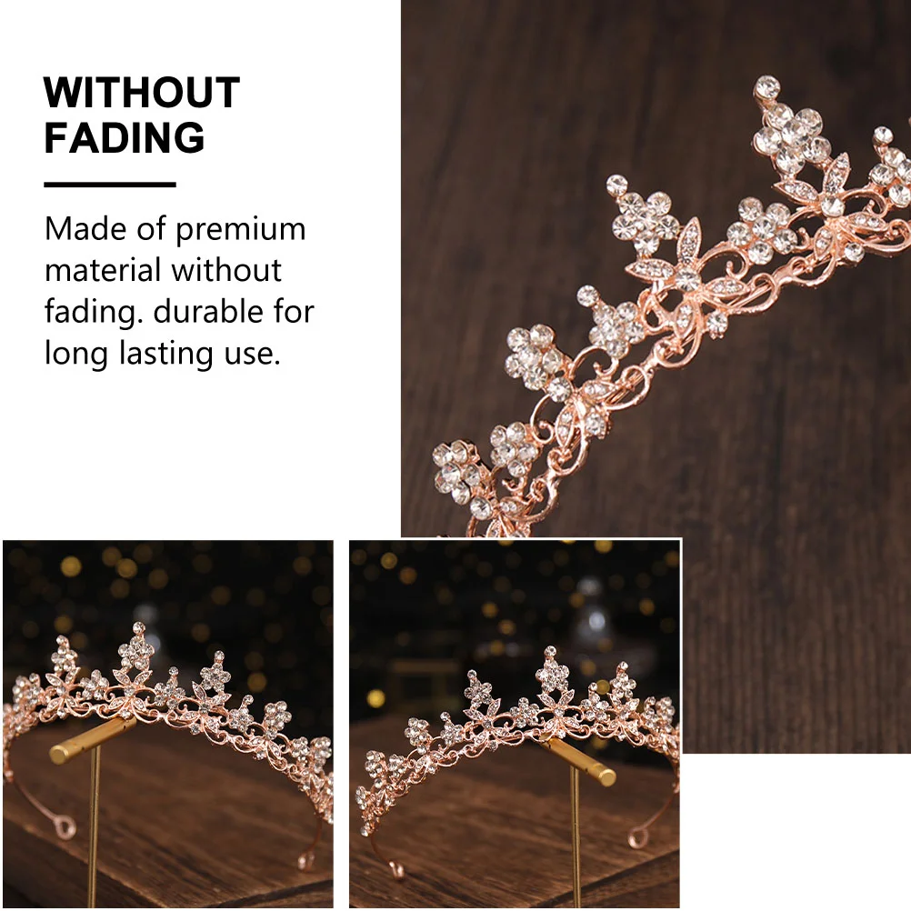 Хрустальная повязка на голову корона женские аксессуары для волос женский