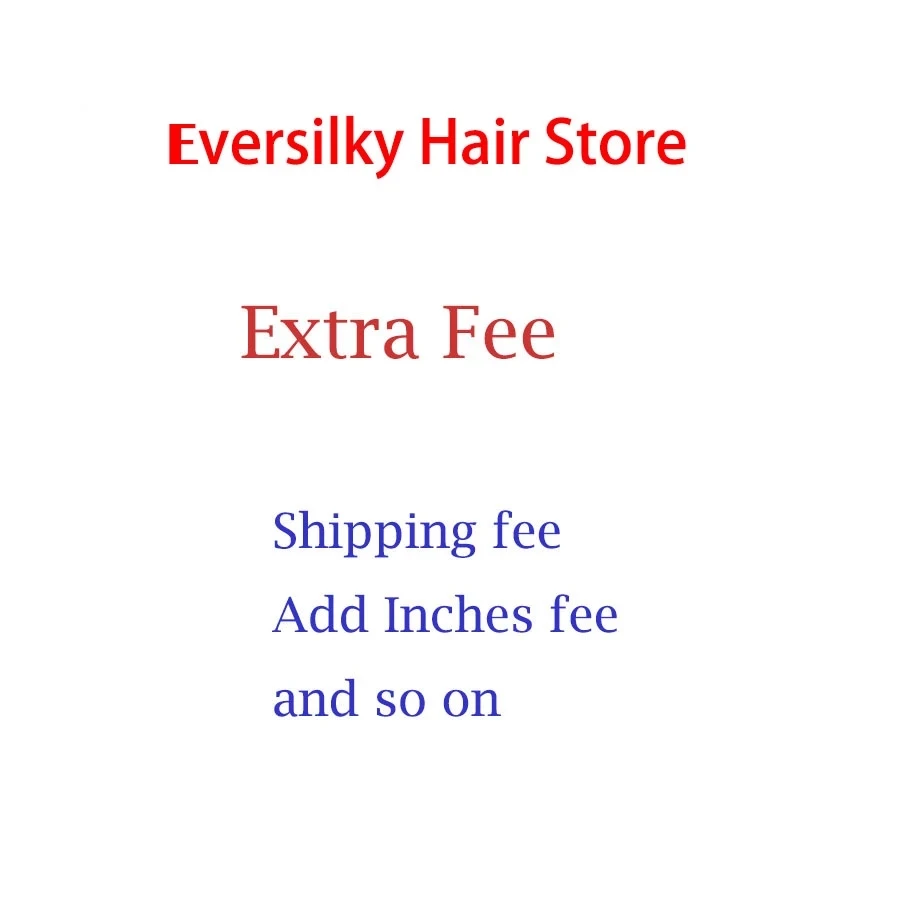 

extra fee