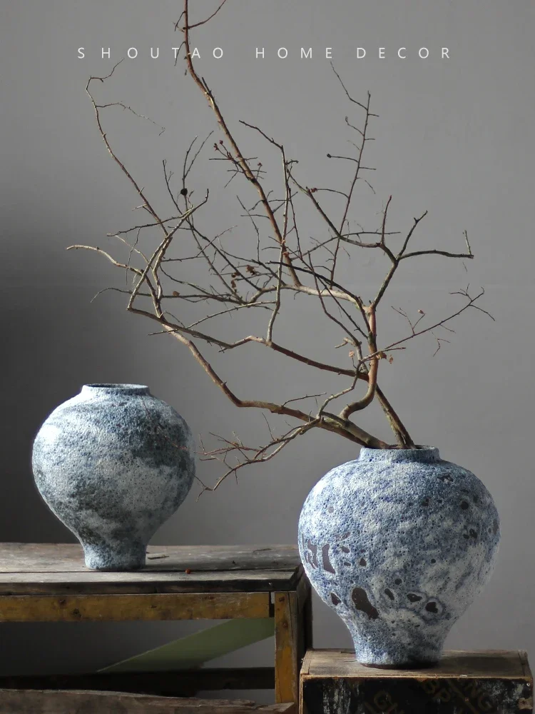 Новый фарфоровый горшок в китайском стиле большая ваза для живота контейнер