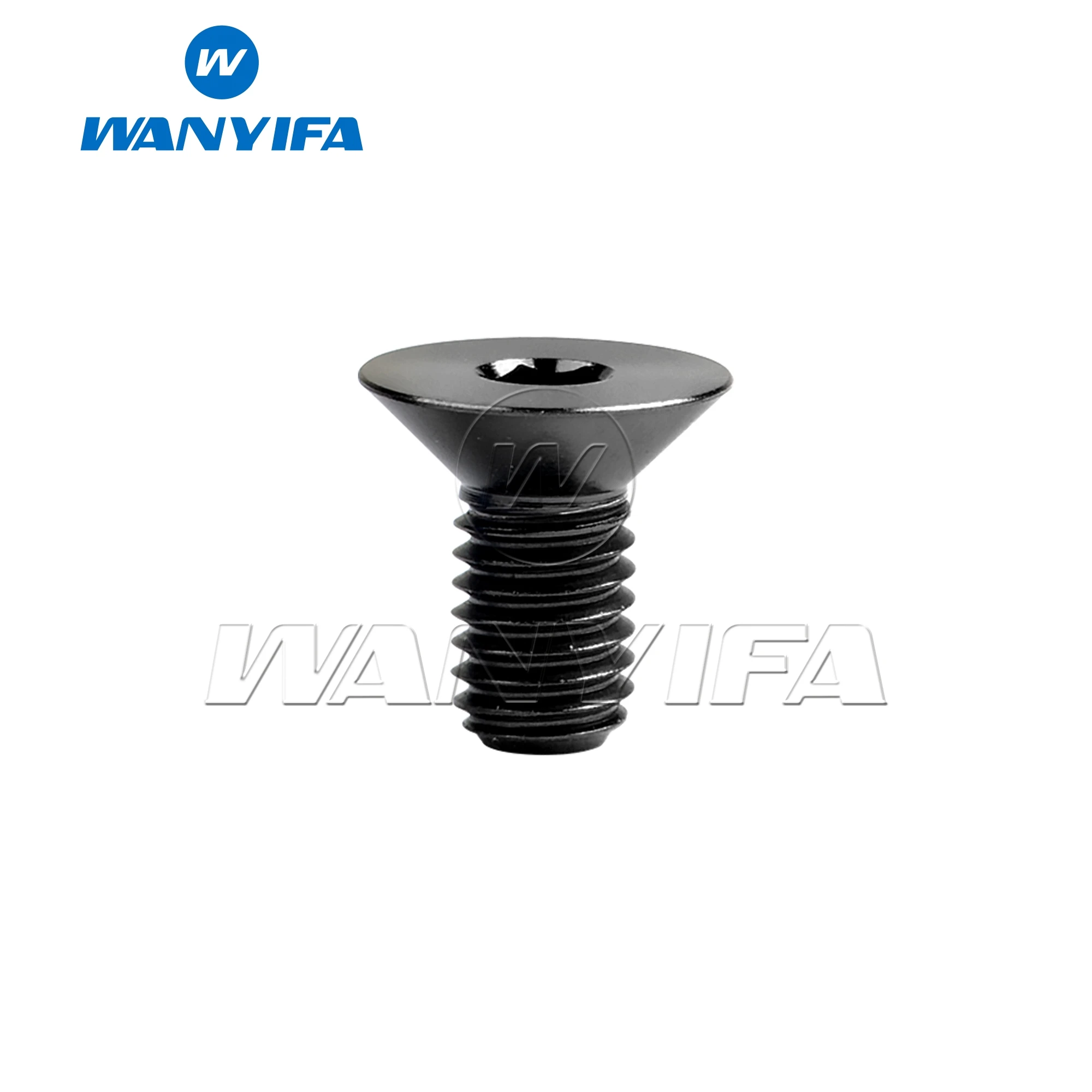 

Титановый болт Wanyifa M5x10 12, 15, 20, 25, 30, 35 мм, винты Ti с плоской потайной головкой и шестигранной головкой